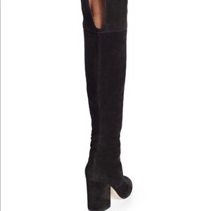 Via Spiga Beline Over the knee boots, black